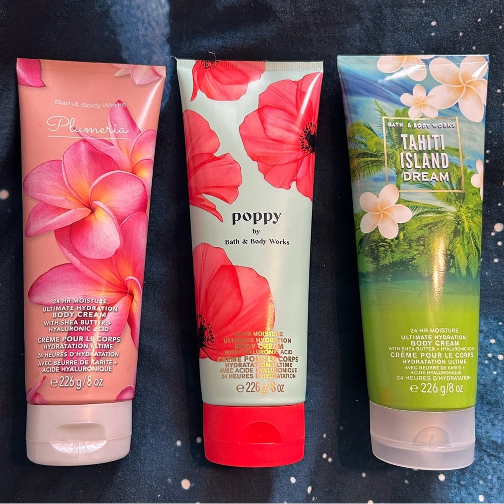 5/$20 💖 Lot of 3 Bath & Body Works Cremes